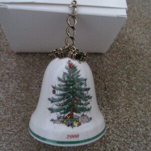 Spode 2000 Bell Ornament